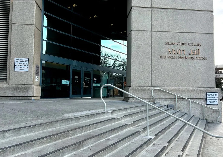 The Santa Clara County Main Jail in San Jose is seen. (KRON4 photo)