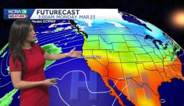 Very warm first half of the week