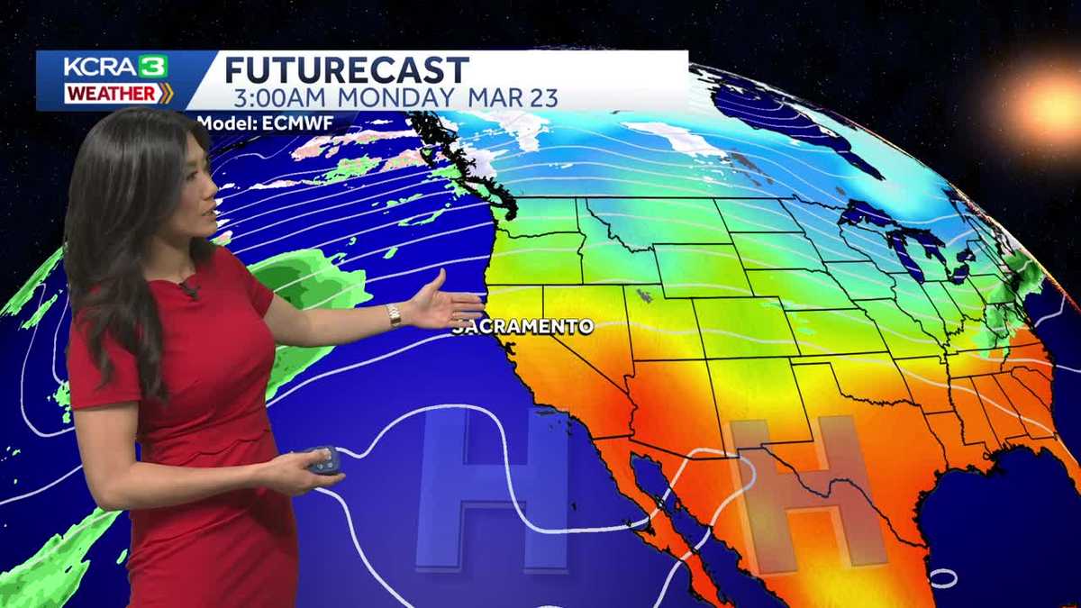 Very warm first half of the week