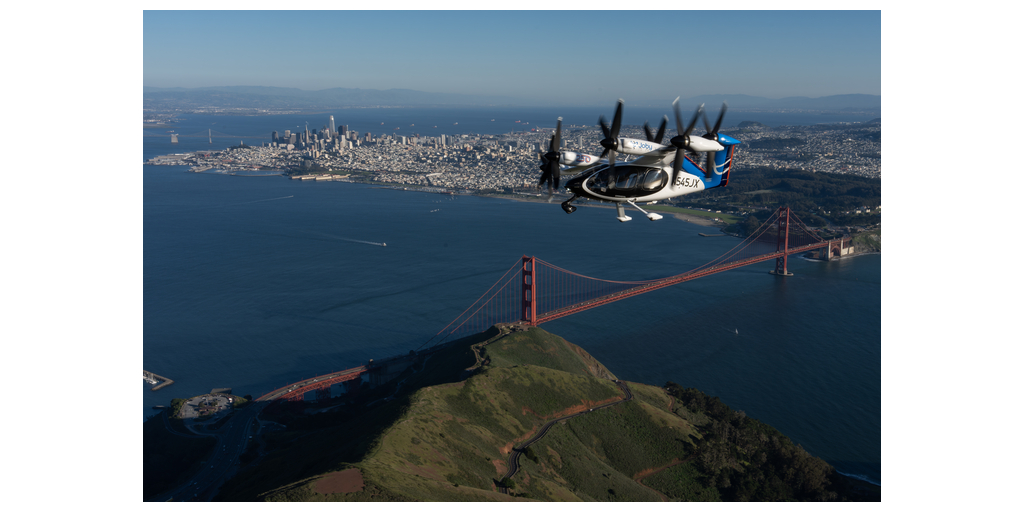 Joby Completes Piloted Electric Air Taxi Flight Across San Francisco Bay and Around the Golden Gate