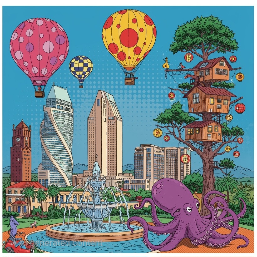 AI creates bizarre San Diego weirdly! – Cool San Diego Sights!