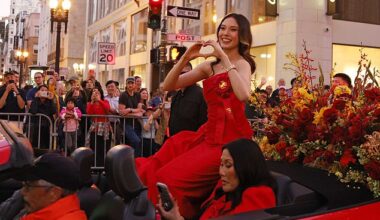 Eileen Gu receieved a massive welcome on her return to San Francisco on Saturday night