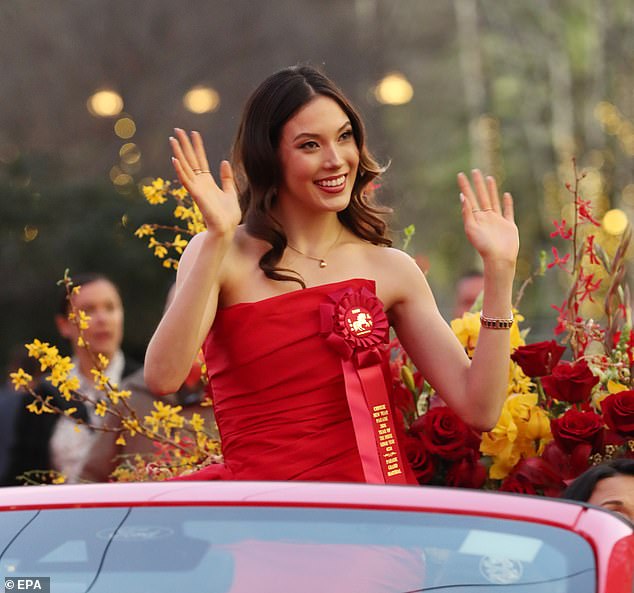 The 22-year-old Gu said before the parade how much she loves her home city of San Francisco