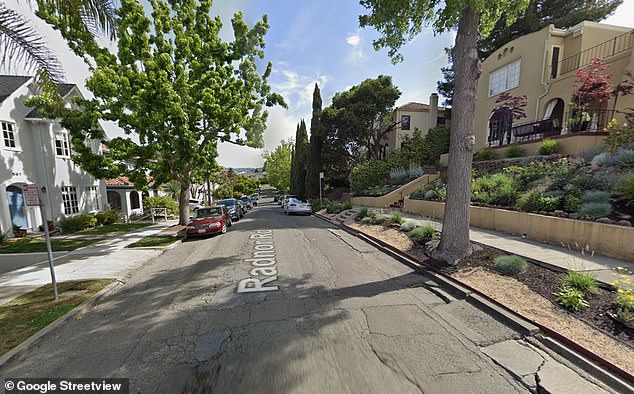 According to a neighbor who spoke with KTVU, Hillyard was seen walking her dog before she disappeared, the street she was last spotted on is seen here