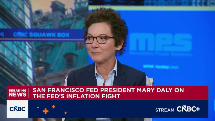 Watch CNBC's full interview with San Francisco Fed President Mary Daly
