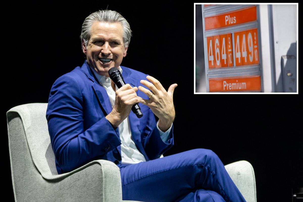 Gavin Newsom destroyed over outrageous California gas price 'flex'