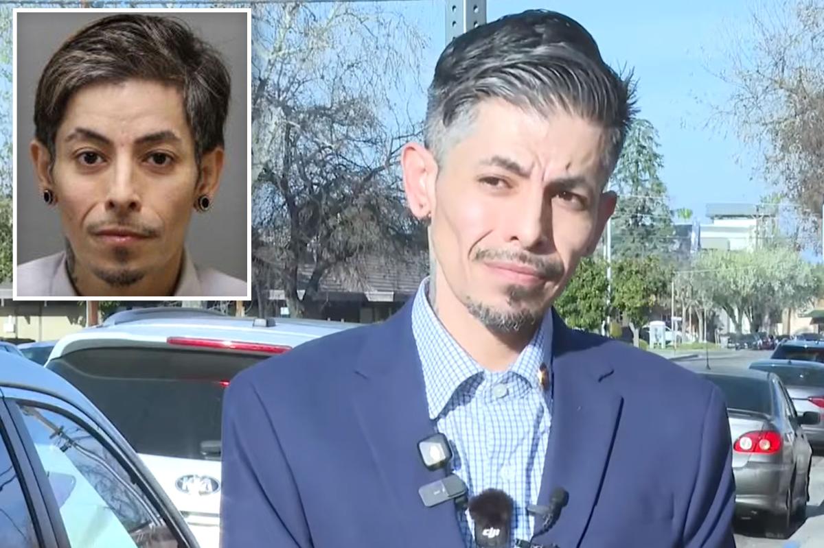 Registered sex offender holds press conference near school