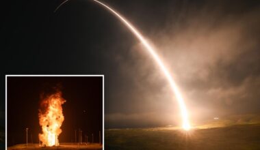 US tests Minuteman III nuclear-capable missile off California coast