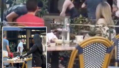 Wild video shows beatdown at San Jose restaurant — as cops launch hate crime probe