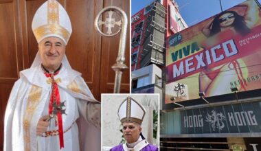 California bishop Emanuel Shaleta fired by Pope Leo after allegedly stealing $250K from his church, making several trips to Mexican brothels