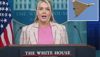 Karoline Leavitt slams ABC report of Iran drone attack in CA