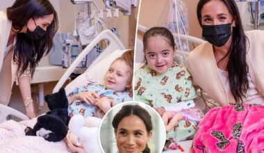 Meghan Markle visits patients at LA children's hospital after Netflix debacle