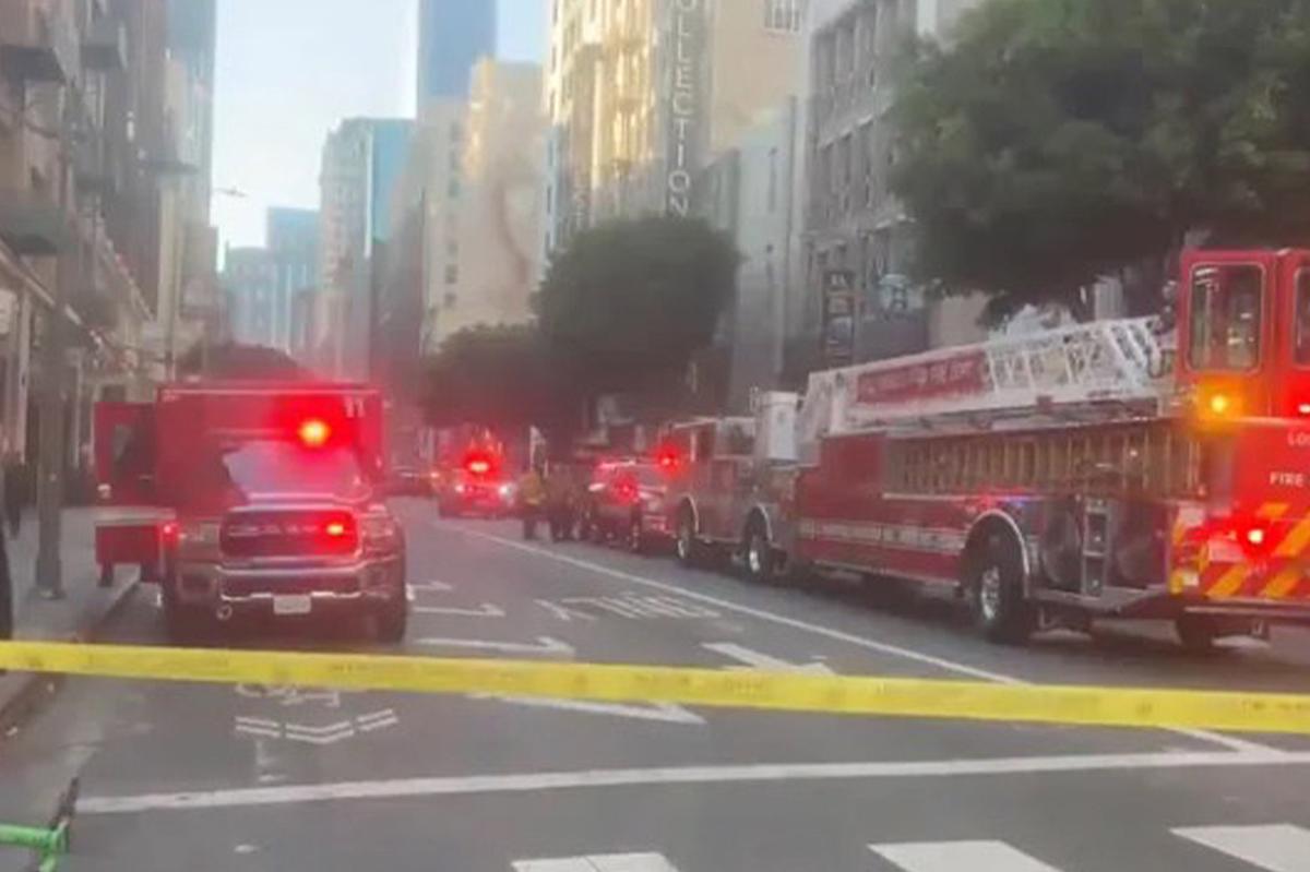 Downtown Los Angeles stabbing as five injured