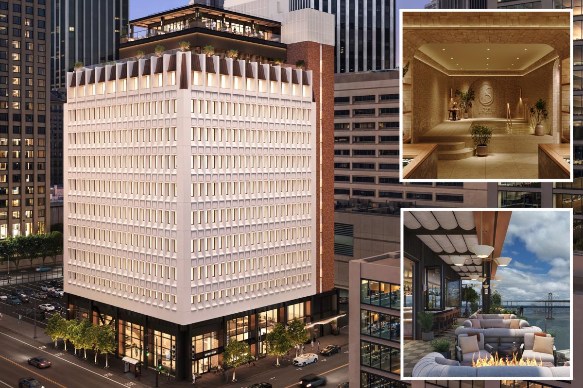 San Francisco downtown gets new 'office resort' -- complete with spa, golf to beg workers back