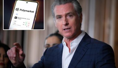 California Gov. Gavin Newsom bans state officials from making bets on Polymarket, Kalshi with insider info