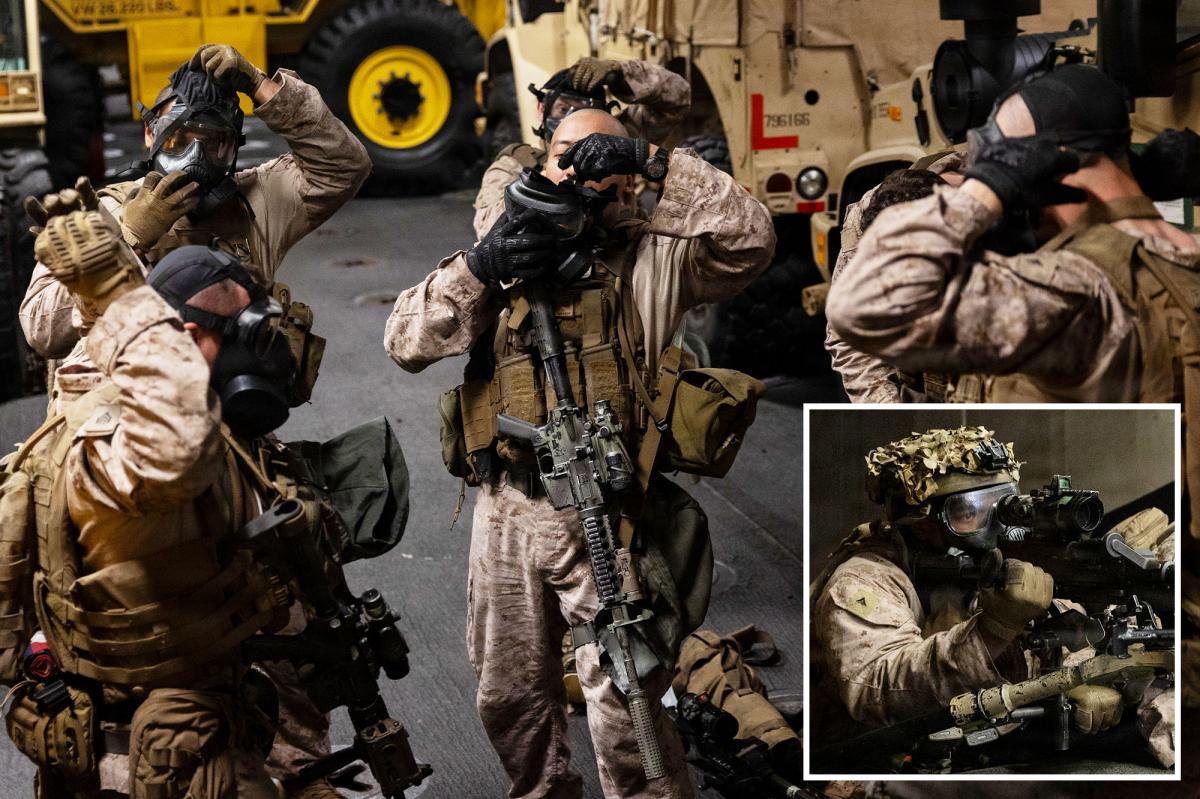 Little-known Marine group deployed from California to Middle East