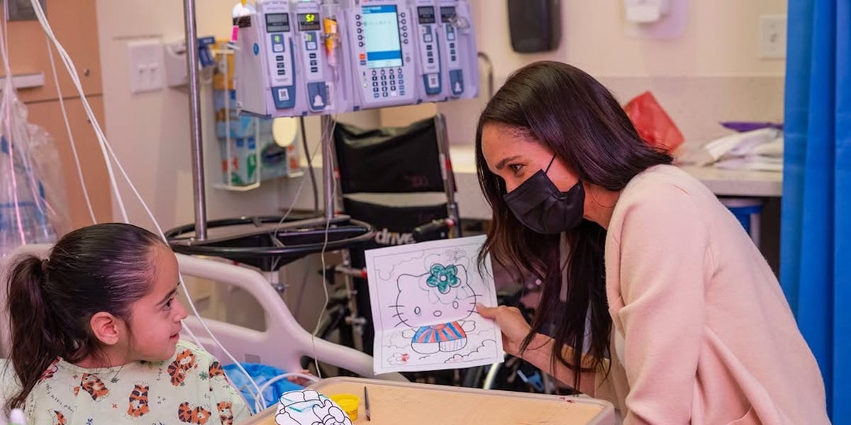 Meghan Markle Makes Surprise Visit to Children's Hospital Los Angeles