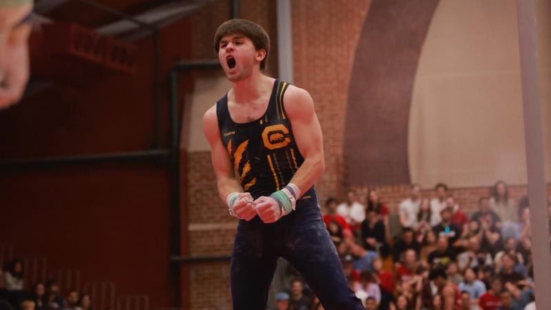 Yasunaga Ties Cal’s Modern High Bar Record