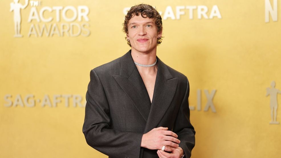 LOS ANGELES, CALIFORNIA - MARCH 01: Connor Storrie attends the 32nd Annual Actor Awards at Shrine Auditorium and Expo Hall on March 01, 2026 in Los Angeles, California. (Photo by Neilson Barnard/Getty Images)