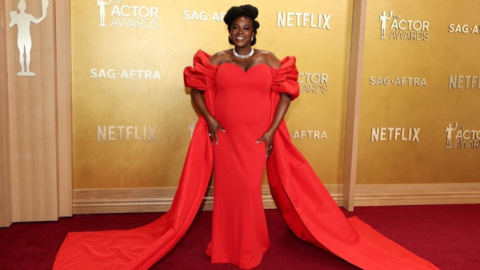 Wunmi Mosaku attends the 32nd Annual Actor Awards at Shrine Auditorium and Expo Hall on March 01, 2026 in Los Angeles, California. (Photo by Amy Sussman/Getty Images)