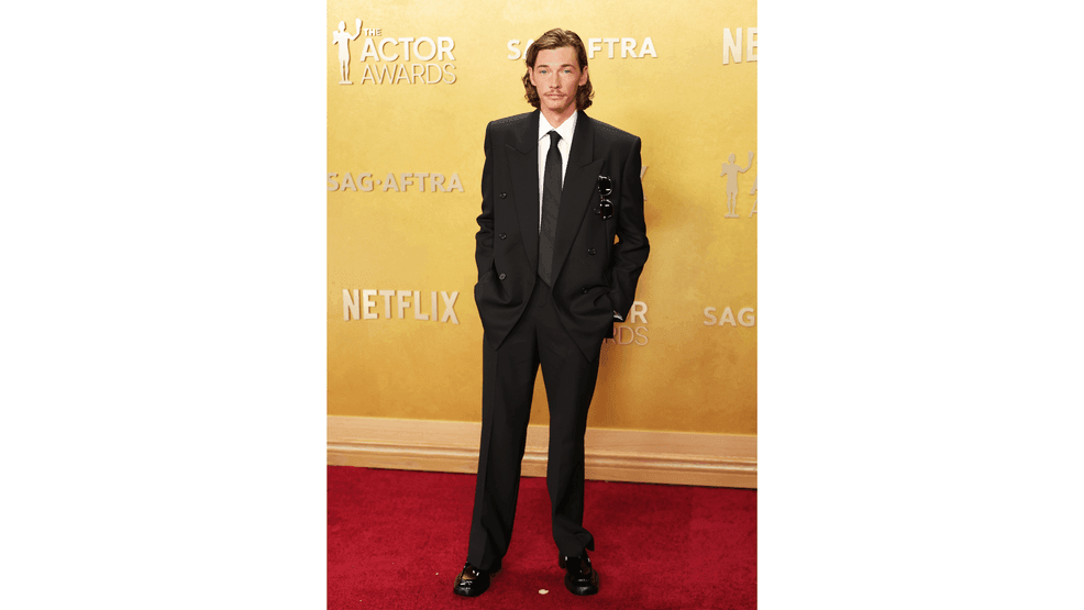 Jacob Lofland attends the 32nd Annual Actor Awards at Shrine Auditorium and Expo Hall on March 01, 2026 in Los Angeles, California. (Photo by Neilson Barnard/Getty Images)