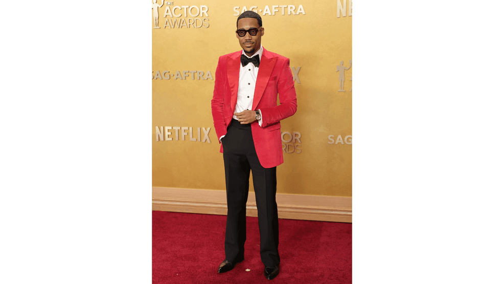 Tyler James Williams attends the 32nd Annual Actor Awards at Shrine Auditorium and Expo Hall on March 01, 2026 in Los Angeles, California. (Photo by Neilson Barnard/Getty Images)