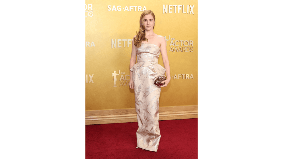 Taylor Dearden attends the 32nd Annual Actor Awards at Shrine Auditorium and Expo Hall on March 01, 2026 in Los Angeles, California. (Photo by Amy Sussman/Getty Images)