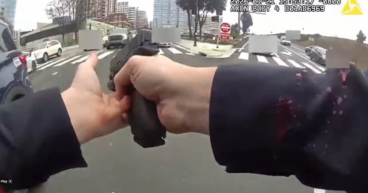 Bodycam released in San Jose shootout where suspect killed, sergeant injured