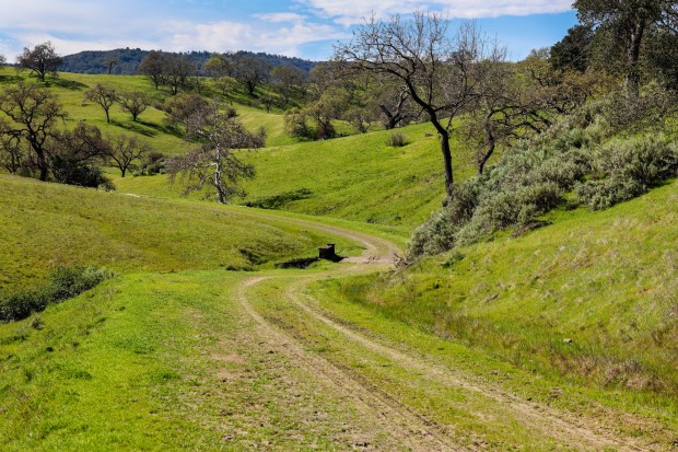 The Peninsula Open Space Trust, a nonprofit environmental group based in Palo Alto, purchased Mead Ranch in Morgan Hill, Calif., as seen on Friday, Feb. 27, 2026. The 1,921-acre property between San Jose and Morgan Hill had been owned by members of the Bechtel family and sold for $24.3 million. (Ray Chavez/Bay Area News Group)