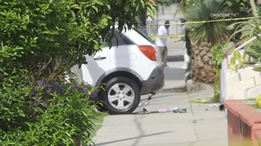 Long Beach pedestrians hit