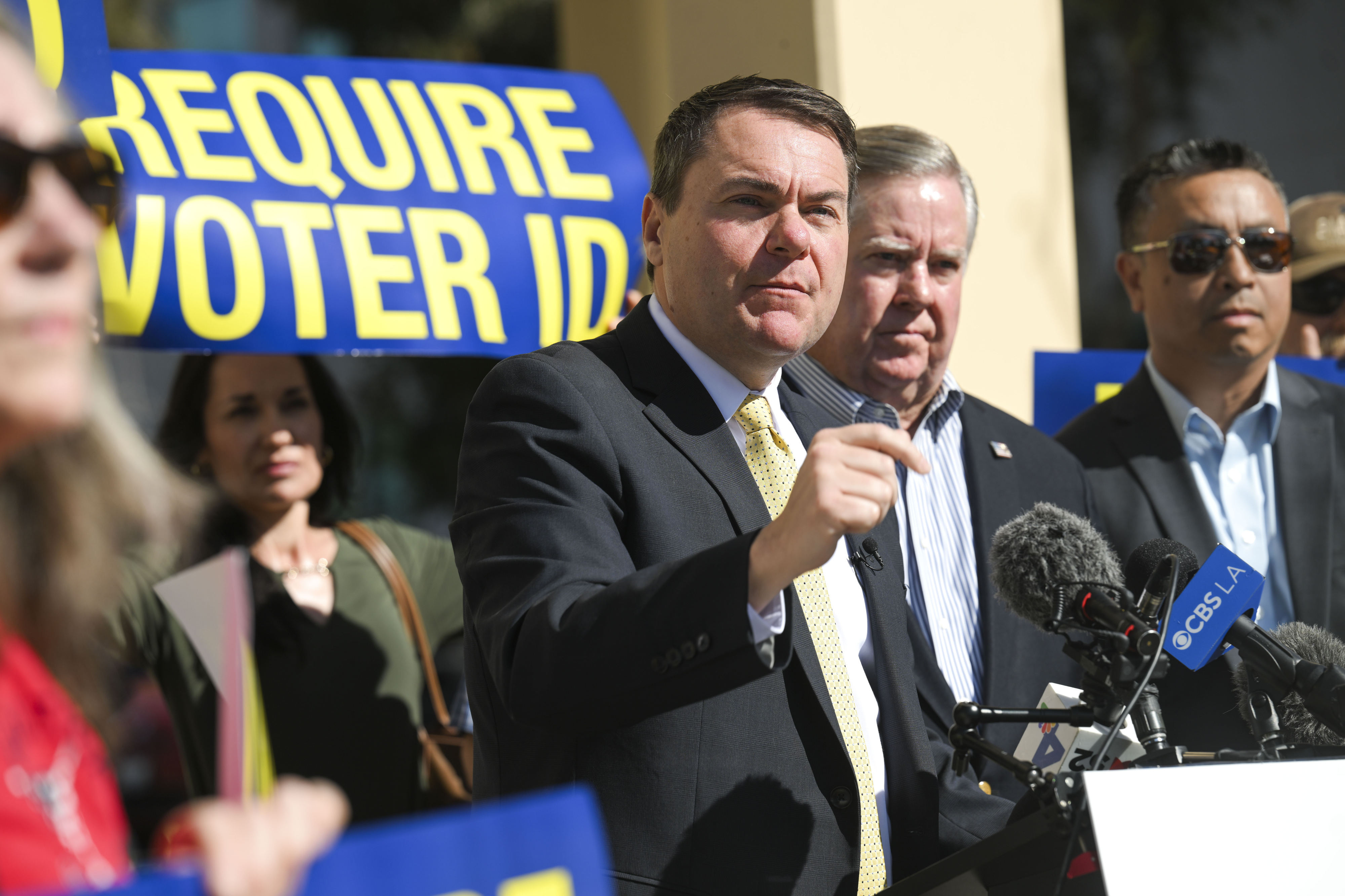 Assemblymember Carl DeMaio, R-San Diego, speaks Monday, March 2, 2026,...