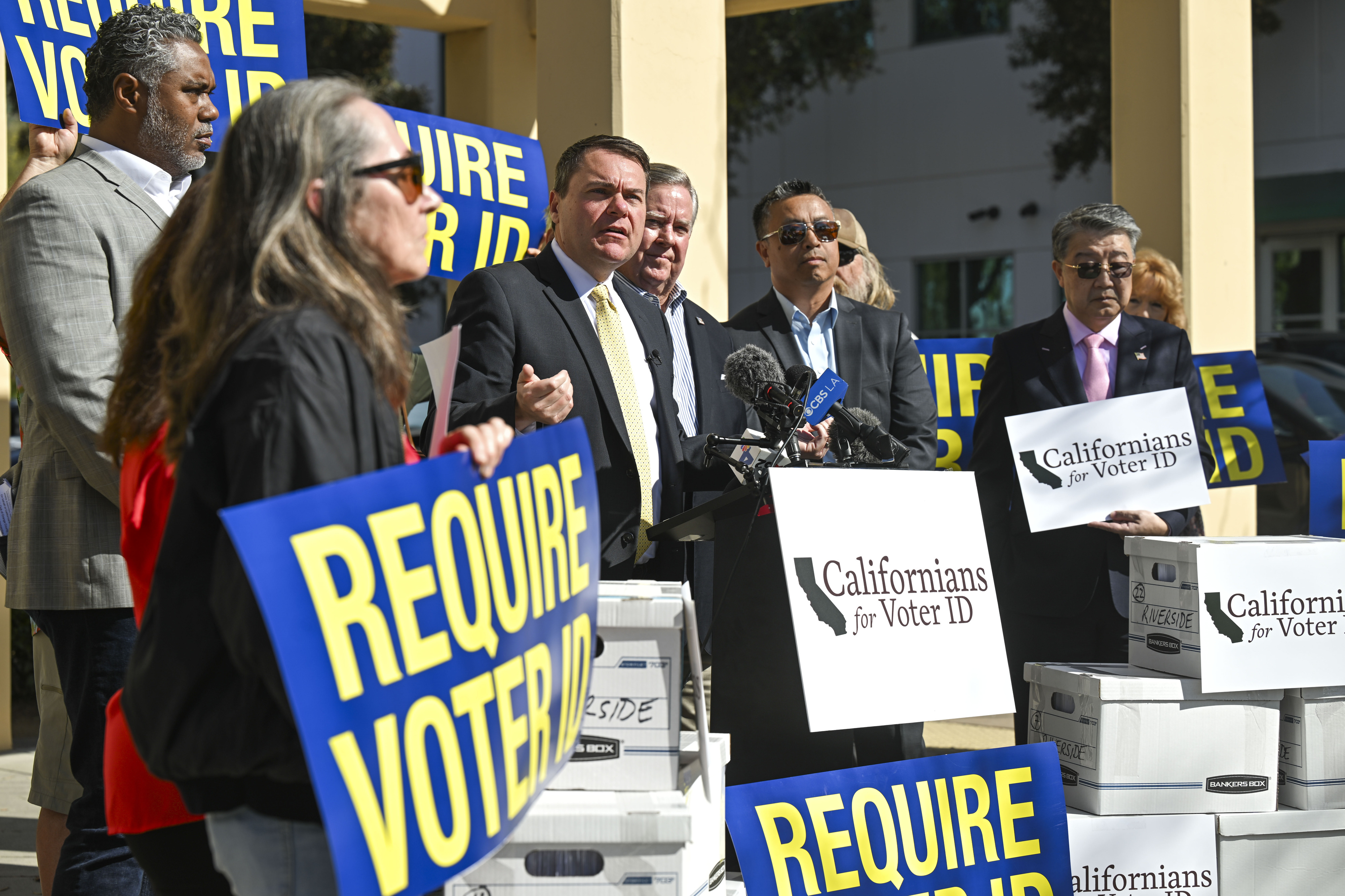 Assemblymember Carl DeMaio, R-San Diego, speaks Monday, March 2, 2026,...