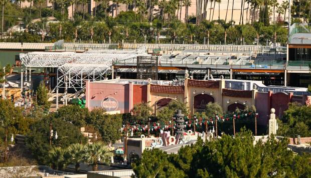 Construction of a new ride at Avengers Campus inside Disney California Adventure at the Disneyland Resort Anaheim, CA, on Friday, January 16, 2026. (Photo by Jeff Gritchen, Orange County Register/SCNG)
