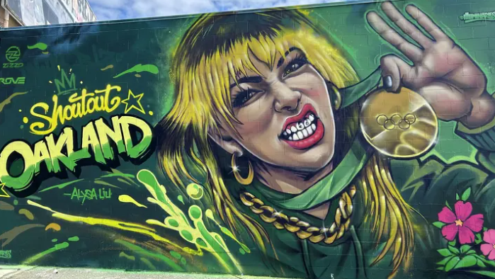 Alysa Liu now has her own massive mural: See it here