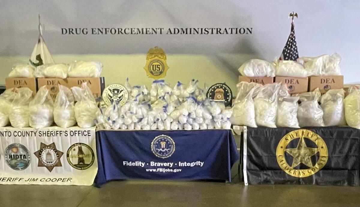 Multi-Agency Operation Seizes Roughly 2,700 Pounds of Methamphetamine