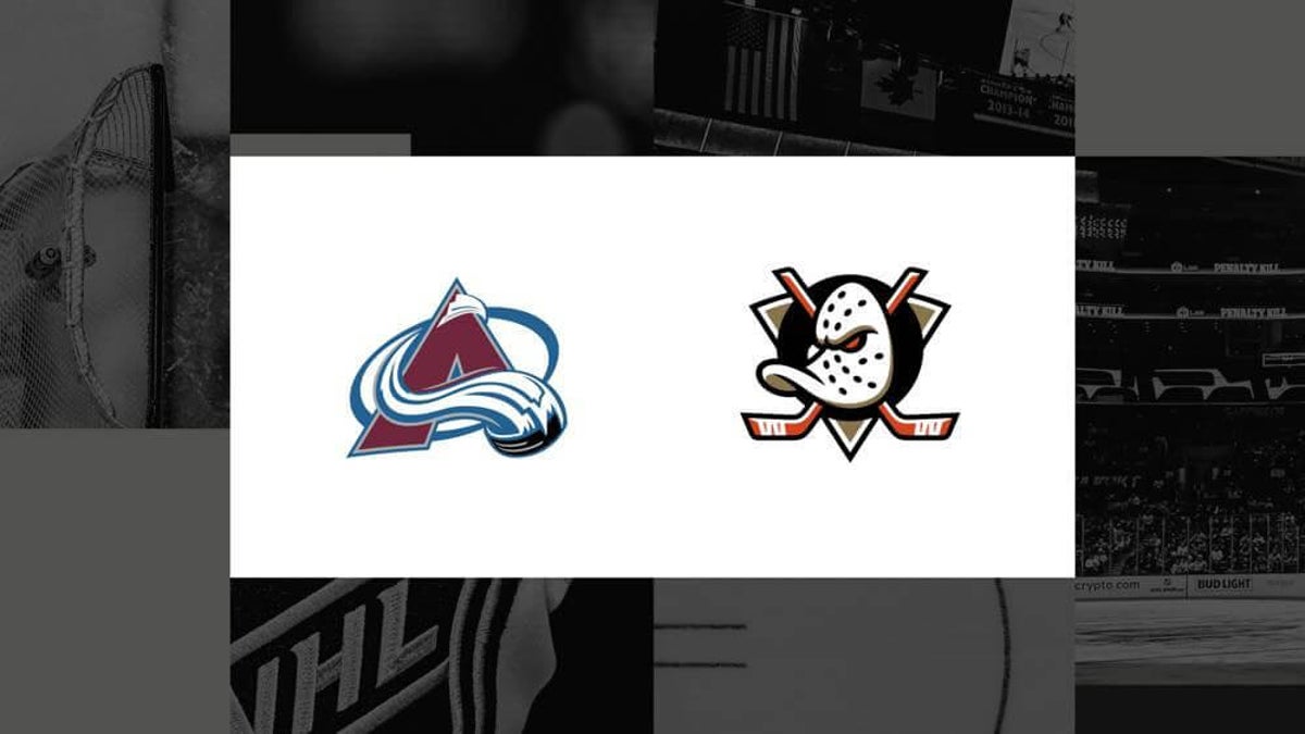 How to watch Avalanche vs. Ducks: TV channel and streaming options for March 3