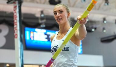 Sahaida Qualifies For NCAA Indoor Championship