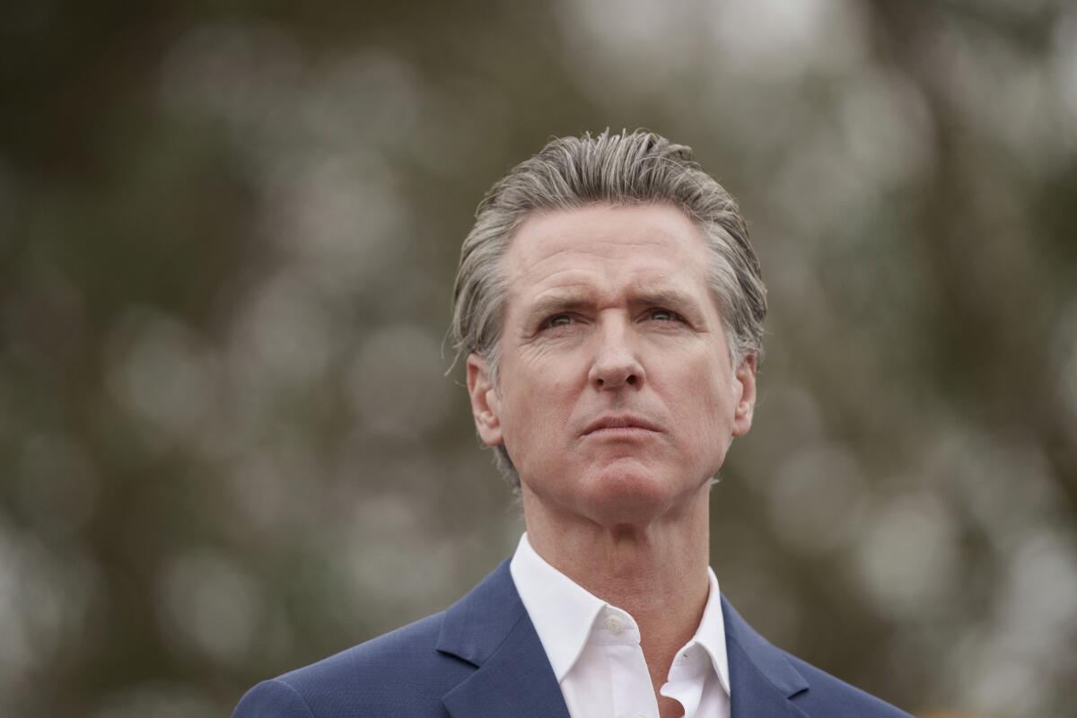 California Gov. Gavin Newsom