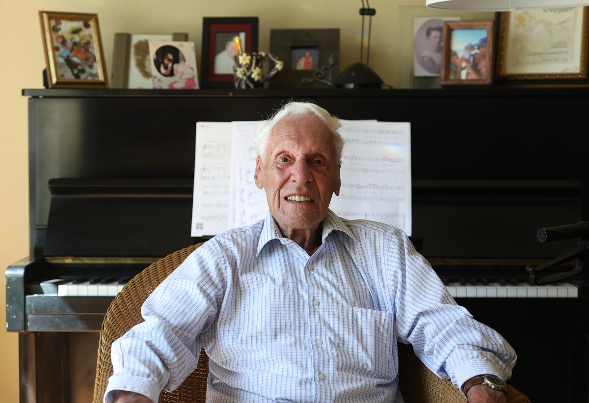 Melvin Livingston of  Laguna Hills poses for a portrait.