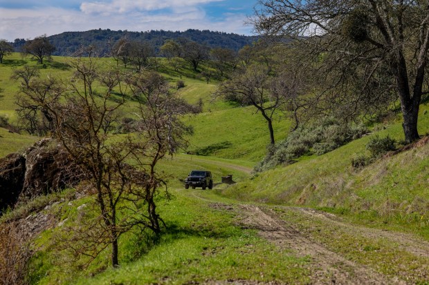 The Peninsula Open Space Trust, a nonprofit environmental group based in Palo Alto, purchased Mead Ranch in Morgan Hill, Calif., as seen on Friday, Feb. 27, 2026. The 1,921-acre property between San Jose and Morgan Hill had been owned by members of the Bechtel family and sold for $24.3 million. (Ray Chavez/Bay Area News Group)