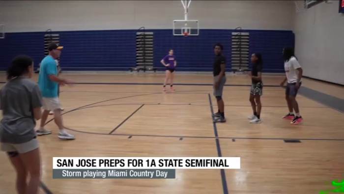 San Jose Preps for 1A state semifinal against Miami Country Day