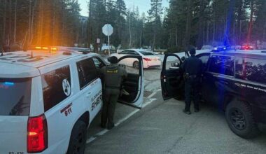 Rancho Cordova pursuit ends near South Lake Tahoe, driver held