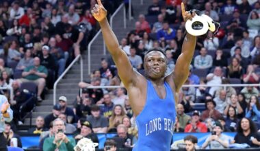 Long Beach wrestler Dunia Sibomana-Rodriguez caps sensational high school career with third state title