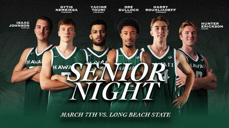 Men's Basketball Faces Long Beach State On Senior Night