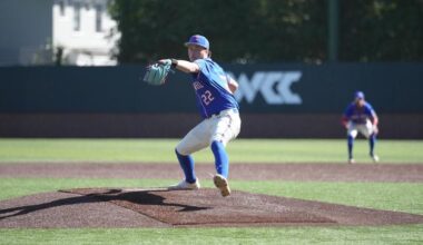 River Hawks Rally Late, but Come Up Short, 8-5, in Game One at San Francisco