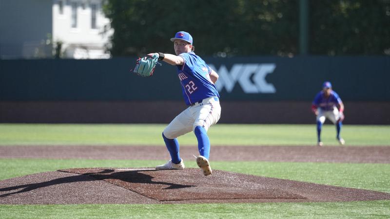 River Hawks Rally Late, but Come Up Short, 8-5, in Game One at San Francisco