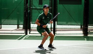 Men’s Tennis Sweeps Doubleheader At Golden State Invitational
