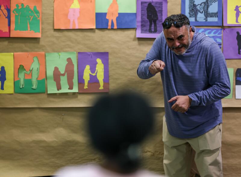 Professor Nader Gergis offers a positive critique of Honey Cooper's artwork