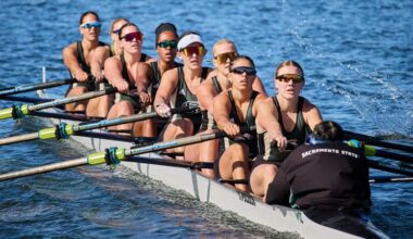 VARSITY EIGHT TAKES HOME FIRST PLACE IN SEASON-OPENING SACRAMENTO STATE INVITE