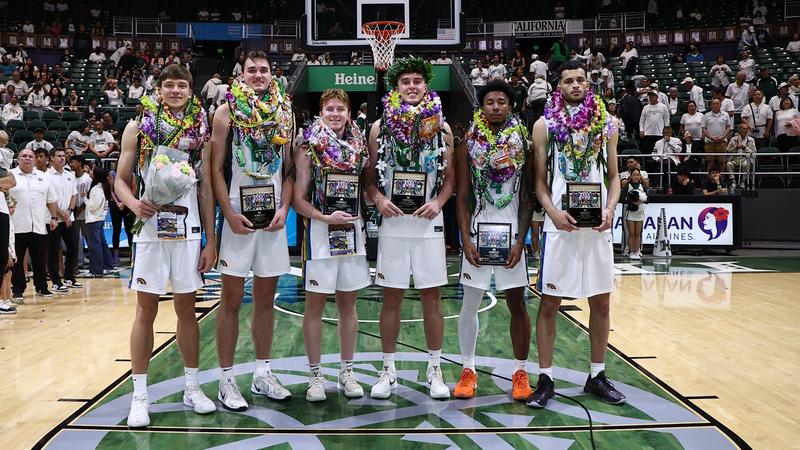 Men’s Basketball Falls to Long Beach State on Senior Night